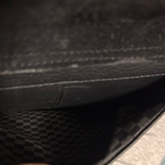 Black Leather Men's Bag - Picture 10 of 16